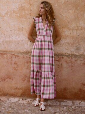 Boden Wren Double Cloth Midi Dress